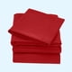 thumbnail image 2 of Juego Sabana Suavitec Plus Poliéster Rojo Matrimonial Concord, 2 of 2