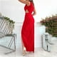 thumbnail image 4 of Vestidos Para Mujer Vestidos Midi Un Hombro Moda Sólido Sin Mangas Ahueca Hacia Fuera Vestido Largo Odeerbi  ODB162449, 4 of 6