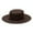 Coffee, variant on Sun Hats Fashion Trendy Colour Boater ShapeSombrero Winter Warm Outdoor DressHat RD1