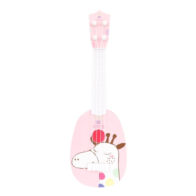 Shisuyan Ukulele For Educational Instrument For Early Learning Giraffe Design Birthday Party Present