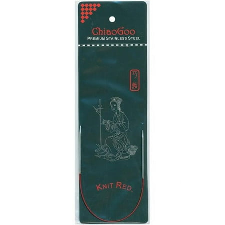 UPC: 0812208026436 | ChiaoGoo Red Circular Knitting Needles 9 -Size 7/4.5mm