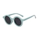 thumbnail image 4 of Guardurnaity Gafas de sol redondas para niños, gafas para bebés, facial clásico para niños pequeños con montura redonda, Unisex para Type2 NO2, 4 of 6
