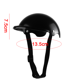 thumbnail image 2 of Casco para mascotas, casco para perros y gatos, gorro para motocicleta, protección solar acolchada y resistente a la lluvia MFZFUKR CPB-DE-LYY1875-2, 2 of 5