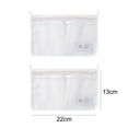 thumbnail image 2 of 2pcs Refrigerator storage net bag hanging bag ,two lattice storage bag, 2 of 5