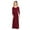 Wine, variant on Dress Girls Long Sleeve Casual Dresses for Girls A Line Dresses Girl Clothes for Toddler Girls 3-4 Years