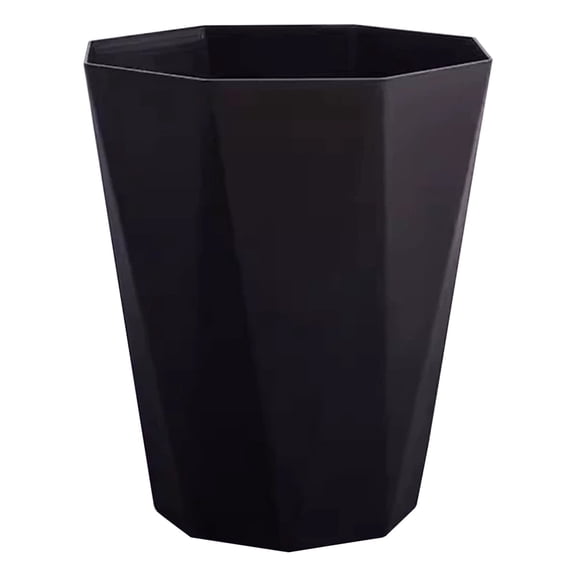 Rubbish Bags Trash Garbage 13 Gallon Plastic Large can in black
