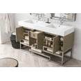 thumbnail image 2 of James Martin Vanities 867-V59d-Gw Tahoe 59" Double Vanity Set - Champagne Tiger, 2 of 4