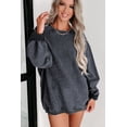 thumbnail image 3 of Ahlaray Trendy Solid Ribbed Pullover - Chic, Comfortable, All-Day Style!, 3 of 8