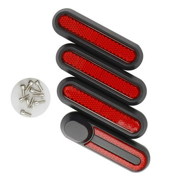 Fanjie 0 Electric Scooter Accessories M365/365Pro/1S Kick Scooter Decorative Decorative Side Cover Plastic Block Reflective Strip