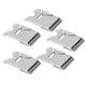 thumbnail image 2 of Prensatelas de puntada densa, vista clara, uso suave, prensatelas de tela ligera para máquina de coser doméstica, 5 uds., 2 of 14