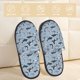 thumbnail image 2 of Fotbe Dolphins Pantuflas Peludas para Mujer con Estampado, Zapatillas de Peluche, Zapatos de Invierno para Casa, Uso Interior y Exterior-Large, 2 of 8