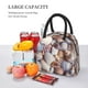 thumbnail image 5 of Balery Sea Shells Bolsa de Almuerzo para Mujeres, Caja de Almuerzo, Bolsa de Almuerzo Pequeña Impermeable, Tote de Almuerzo Reutilizable con Gran Capacidad, 5 of 6