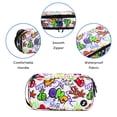 thumbnail image 2 of J World Doodle Pencil Case with Organizational Pockets and Handle Strap, Street Art, 2 of 7