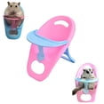 thumbnail image 3 of Pet Mini Feeding Chair Dining Chair Pet Accessories Photo Props For Hamster Guinea Pig Hedgehogs (random Color), 3 of 9