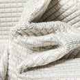 thumbnail image 3 of Well Woven Indoor/Outdoor Runner Rug 2'7" x 9'10" Perry Ivory Striped Border, 3 of 7
