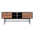 thumbnail image 2 of Mueble para TV Minimalista de Melamina 150x40cm Mundo In Centro de Entretenimiento Piamonte Nogal, 2 of 9