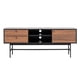 thumbnail image 2 of Mueble para TV Minimalista de Melamina 150x40cm Mundo In Centro de Entretenimiento Piamonte Nogal, 2 of 9