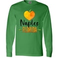 thumbnail image 3 of Inktastic Naples Florida Orange in Heart Long Sleeve T-Shirt, 3 of 5