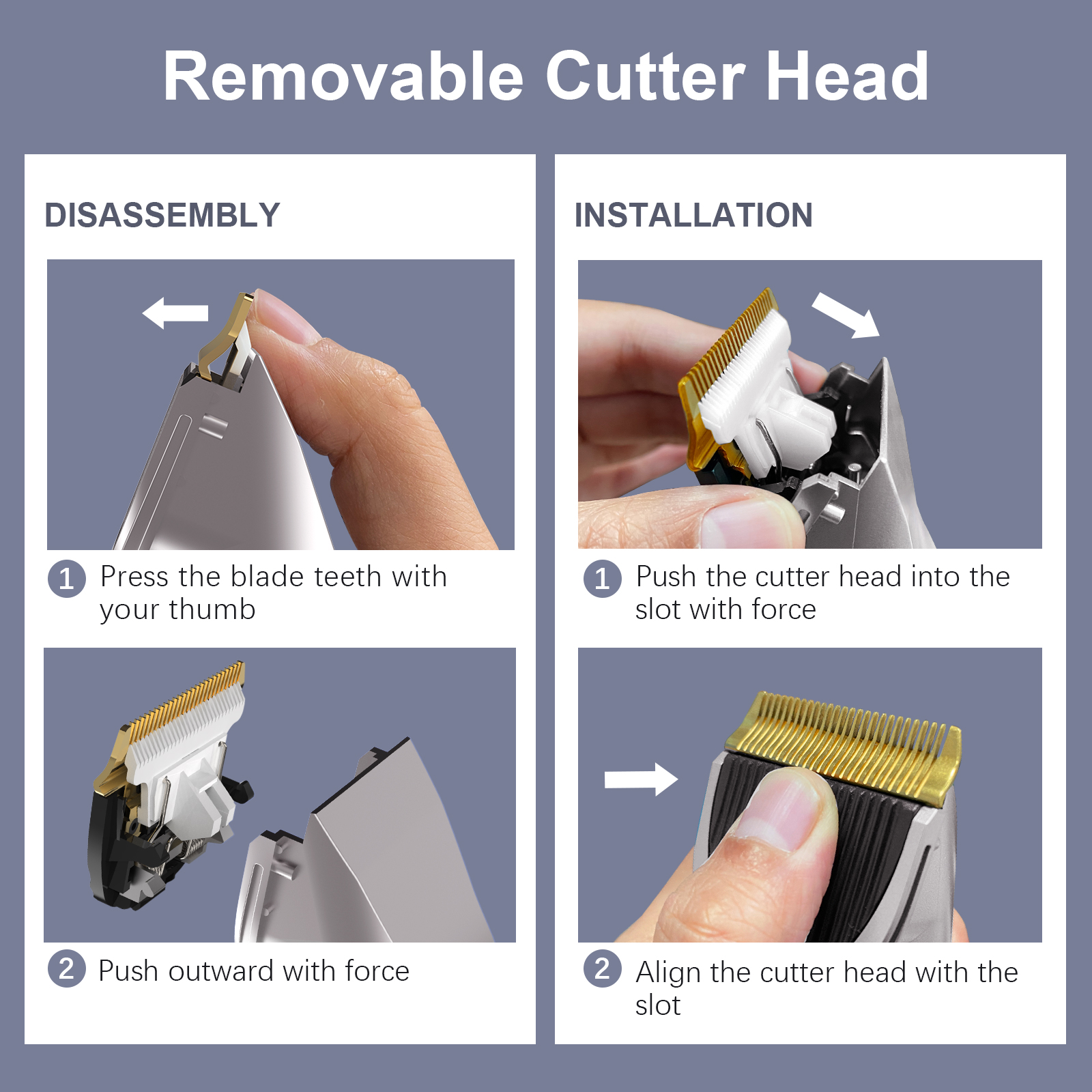 Sejoy Hair Clippers for Men,Cordless Barber Grooming Set Professional Home Haircut Beard Trimmer
