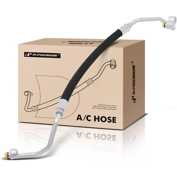 A-Premium A/C Discharge Line Hose Assembly Compatible with BMW 320i 2013-2018, 320i xDrive, 328i, 328i xDrive, 328i GT xDrive, 228i, 228i xDrive, 428i, 428i xDrive, 428i xDrive Gran Coupe, 2.0L