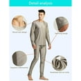 thumbnail image 3 of EMF Anti-radiation Clothes, Men Electromagnetic Radiation Protective Silver Fiber pants EMF Shielding Close-Fitting Household Casual Wear,pants, 3 of 3