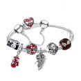 thumbnail image 3 of Disney-pulsera con abalorios de Star Wars para mujer, brazalete con diseño de arma Ultimate, Darth Vader, BB-8, C-3PO, Chewbacca, Yoda, 3 of 5