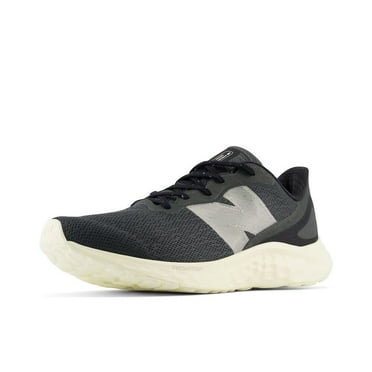 New Balance Men's Fresh Foam Arishi V4 Running Shoe, Blacktop/Angora Fuzz, 11.5