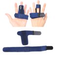 thumbnail image 4 of Attelle de Protection des Doigts, Support de Doigt Réduire la Douleur des Doigts Tissu Doux pour une Utilisation Quotidienne Bleu, 4 of 8