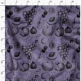 thumbnail image 3 of Soimoi Georgette Viscose Fabric Mix Fruits Print Sewing Fabric Yard 42 Inch Wide, 3 of 6