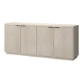 thumbnail image 5 of Evelyn&Zoe Modern/Contemporary 68" Wide Alder White Buffet Table, 5 of 10