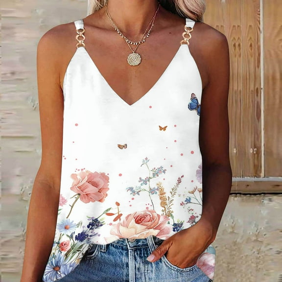 Homenesgenics Tank Tops for Women under $5 Women Fashion Sexy Sleeveless Solid Color Vest Tops Vest Ruffled Hem Blouse Black XXXL