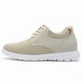 thumbnail image 2 of CMR CHAMARIPA Casual Tall Men Shoes Beige Mesh Elevator Shoes For Short Men That Make You 7CM / 2.76 Inches Taller, 2 of 9