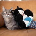 thumbnail image 2 of Cat Puppet Wrestler, Cat Wrestling Hand Puppet, Funny Cat Doll, Wrestling Toy, 2 of 5