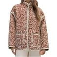 thumbnail image 7 of Women's Casual Floral Long-sleeved Jacket Without Hood, 7 of 7