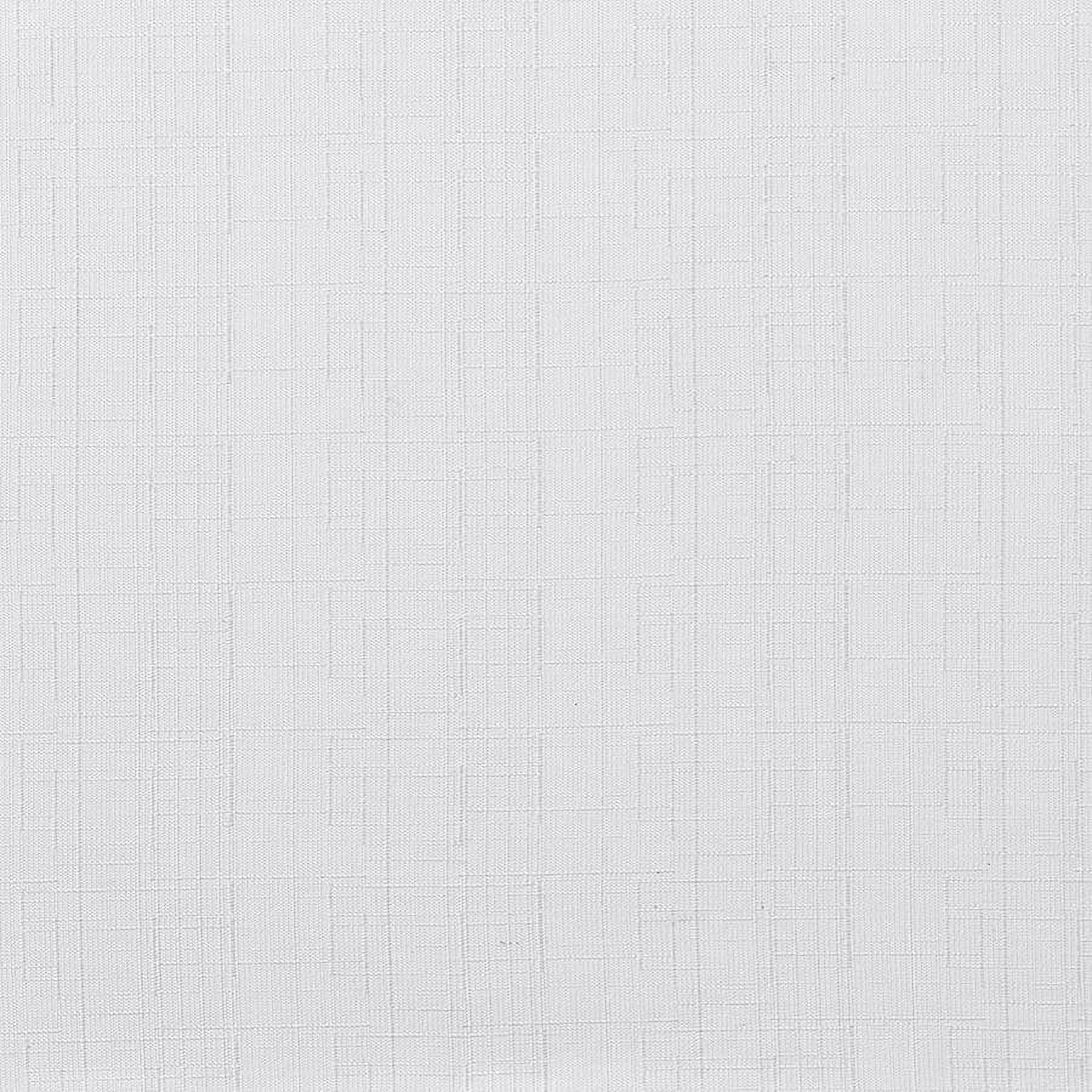 Exclusive Home Textured Linen Room Darkening Blackout Grommet Top Curtain Panel Pair, 54"x96", Winter White