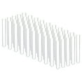 thumbnail image 1 of Tubos de ensayo de plástico Uxcell de 8 ml, 50 piezas, tubos de 100x13 mm para uso en laboratorio, claros, 1 of 7