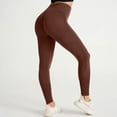 thumbnail image 5 of 3D Metabolic Booster Leggings-3D Anti-Cellulite Compression Leggings for Women, High Waist Scrunch Butt Yoga Pants Brown S, 5 of 6