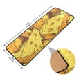 thumbnail image 2 of Yellow Cheese Runner Rug Ares Rug Non-Slip Laundry Rug 72×24 inch Soft Washable for Bedroom Bathroom Kitchen Living Room, 2 of 6
