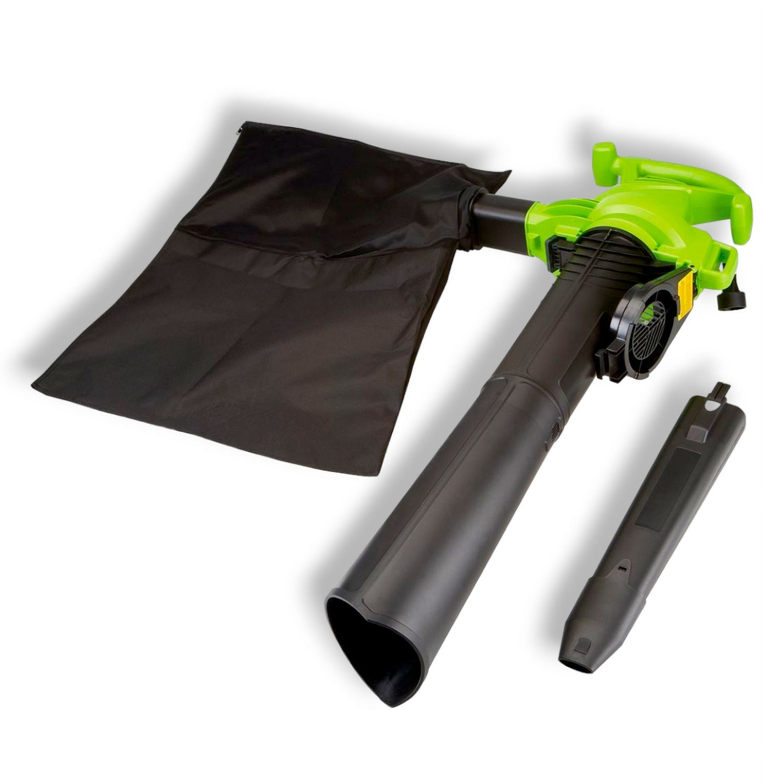 Leaf Blower 3-in-1 Electric Lightweight Corded Vacuum Mulcher 230MPH/12 Amp/2 Speed Blower_Green