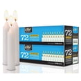thumbnail image 2 of Velas de Shabat OHR CANDLES Shabat tradicionales 3h 72x2 (144), 2 of 4