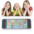 thumbnail image 3 of Juguete Para Teléfono Celular Con Juego De Aprendizaje, Simulación LED De 8 Modos, Pantalla Táctil Educativa, Teléfono Para Aprender Inglés Para La Vida Diaria De Niños, 3 of 8