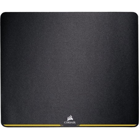 CORSAIR MM200 - Cloth Mouse Pad - High-Performance Mouse Pad Optimized for Gaming Sensors - Designed for Maximum Control - Medium, Black- Yellow Stripe, Model:CH-9000099-WW