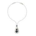 thumbnail image 1 of USB Pain Relief Pendant Portable Acupoints Lymphvity EMS Neck Massager Device Neck Massager Body Massager WHITE, 1 of 8