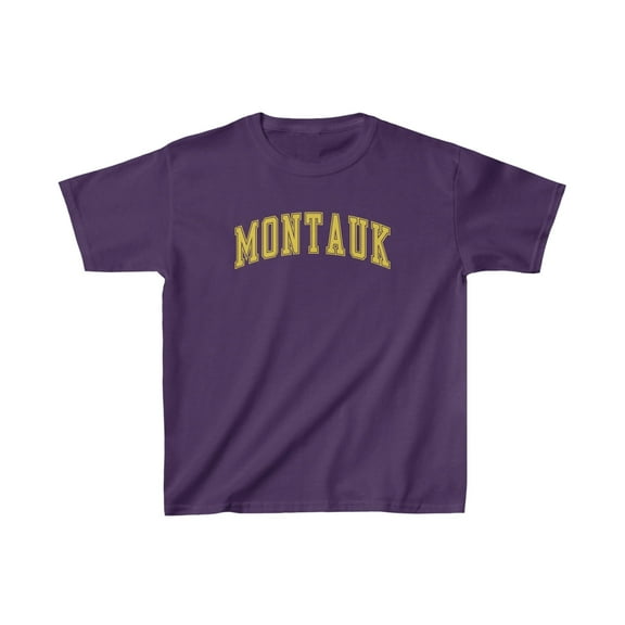Montauk New York Kids Shirt Gifts Youth Tee Tshirt