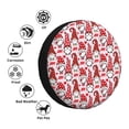 thumbnail image 2 of Kdxio Christmas Gnome for Tire Cover Wheel Protectors Tyre Covers Weatherproof Wheel Covers Universal Fit for Trailer Rv SUV Truck Camper Travel Trailers 14 inch, 2 of 5