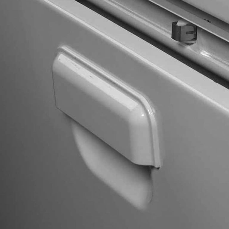4-Pack White Dryer Door Handle Replacement For Whirlpool YWED4616FW0 - Compatible With W10861225, W10714516