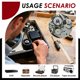 thumbnail image 2 of Kit de repuesto de correas para reproductores de casetes TNJPSEK 80, correas de goma, 2 of 7