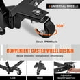 thumbnail image 3 of VEVOR Base Mobile Support Universel Robuste Capacité 1500 lb pour Outils Machines, 3 of 9