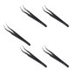 thumbnail image 1 of 5X Pinzas Curvadas Herramienta de Mano para Artesania, 1 of 4