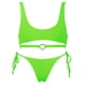 thumbnail image 3 of WILLBEST Traje de Baño Natacion Mujer Traje de Baño de Moda para Mujer Traje de Baño Dividido Color Sólido Cuidado Traje de Baño con Cinta, 3 of 4